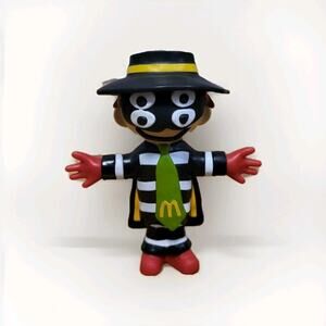 2022 McDonald’s Hamburglar Figure – McDonaldland Happy Meal Toy – Black & White